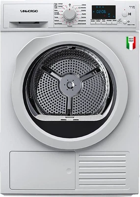 Asciugatrice 9 kg Classe D condensazione con pompa di calore SDR9P Sangiorgio - Immagine 1 di 4