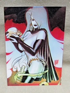 1994 LADY DEATH CLEAR CHROME CHASE CARD # 3 NM/M Krome Series 1 Chromium - Picture 1 of 2