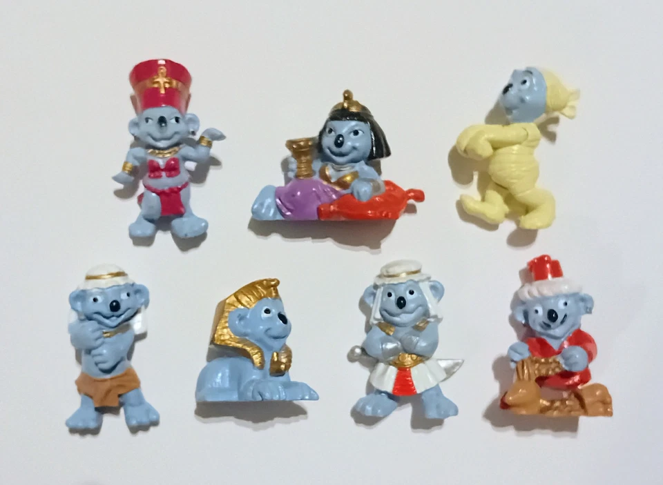 KOALAS EGYPTIANS FIGURINES SET SCHOLLER GERMANY FIGURES COLLECTIBLES MINIATURES - Image 1 of 1