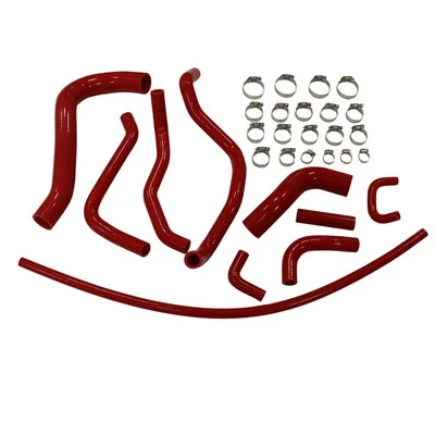 Silicone Coolant Radiator Hose Kit For 2003-07 HONDA CRV 2.4L l4 Red New Foto 1 de 4