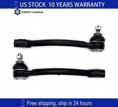 Front Outer Tie Rod End Links for Hyundai Elantra GT Coupe Veloster Kia Soul EV - Image 1 of 4