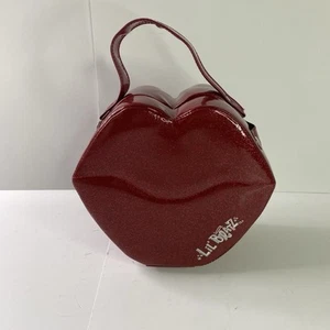 Lil Bratz Lips Lip Shaped Carrying Case 2004 Doll Case Rare Y2K 00s Glam Red - Picture 1 of 11