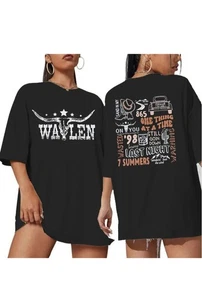 Cow Skull Women Oversized Shirt Country Music Tshirt Western T Shirt Vintage... - Picture 1 of 8