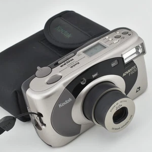 Kodak Advantix F600 Zoom 30mm-60mm 35MM Point Shoot Film Camera Tested & Case - Picture 1 of 22