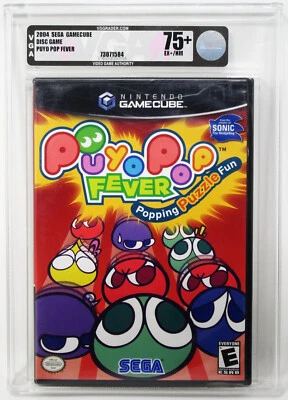 Puyo Pop Fever VGA Silver Graded Nintendo Gamecube Like WATA CGC Sonic Team - Image 1 of 4