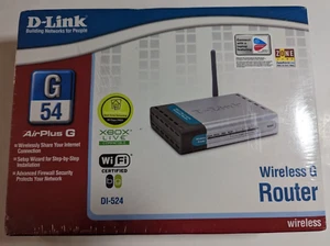 NEW SEALED D-Link DI-524 AirPlus G 802.11g/2.4GHz Wireless Router - Picture 1 of 3