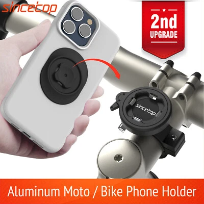 Bike Phone Holder Handlebar Stem Phone Mount for iPhone【Series C - Gen 2】 - Image 1 of 4