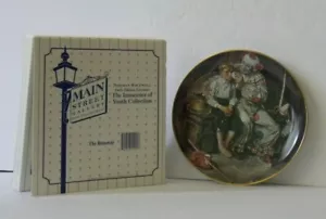 THE RUNAWAY Norman Rockwell CHINA PLATE "Innocence of Youth" Main Street Gallery - Picture 1 of 4