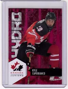 KYLE CAPOBIANCO 15/16 Upper Deck Team Canada Juniors Hydro RED RC Rookie #H-11 - Picture 1 of 1