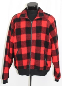 Columbia Sportswear giacca pile zip XL flanella strato base cappotto caldo USA legname - Foto 1 di 15