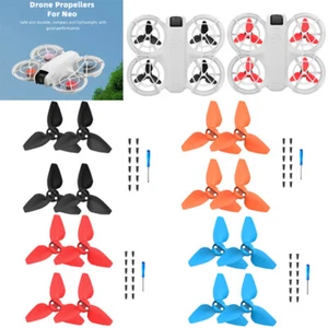 2 pares de hélices de 5 hojas hélices de colores de bajo ruido para accesorios de drones DJI NEO - Imagen 1 de 21