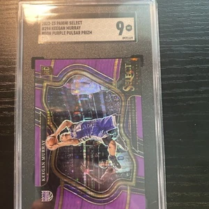 Pulsar Prizm 2/5 22-23 Select SGC 9 ROOKIE Keegan Murray púrpura neón  - Imagen 1 de 3