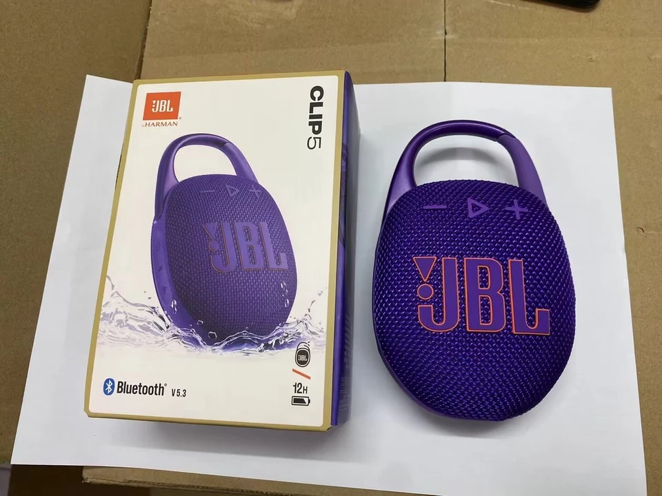 JBL Clip 5 Speaker Portable Waterproof Wireless Speaker System Select Color - Image 1 of 1