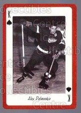 2005 Detroit Red Wings Legends Playing Card #13 Alex Delvecchio