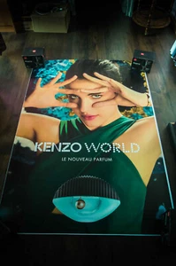 KENZO MARGARET QUALLEY A French Bus Shelter Advertising Fashion Poster Original - Picture 1 of 7