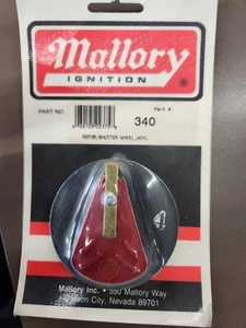Mallory 340 Rotor, Red, USA Vintage Old Stock - Picture 1 of 1