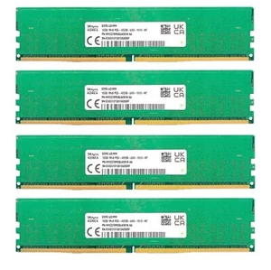 New Hynix 64GB (4X16GB) DDR54800MHz PC5-38400 288-Pins UDIMM Desktop Memory Ram - Picture 1 of 5