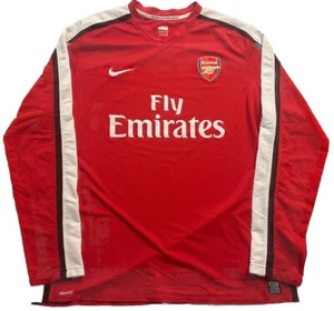 Arsenal Home Football Shirt 2008-10 Soccer Jersey Long Sleeve Size XXL - Picture 1 of 6