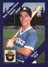 1989 San Bernardino Spirit Cal League Cards #84 Steve Hill