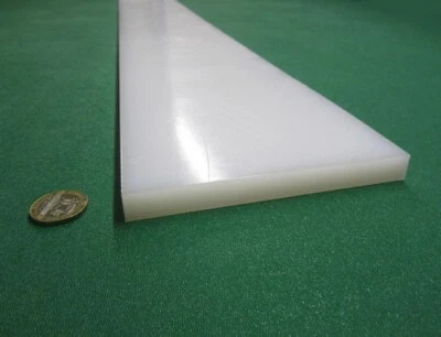 UHMW White Bar, 1/2" Thick x 5.00" Width x 48" Long - Image 1 of 4