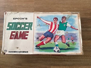 1960s Vintage Epoch SOCCER GAME JUNIOR Tin Toy from japan Complete Rare - Picture 1 of 11