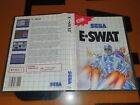 ## SEGA Master System - E-SWAT - TOP / CIB ##