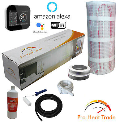 Electric Underfloor Heating Mat Kit 150w Per M2 All Sizes Next Day Delivery • 37.78€