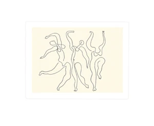 Drei TÄNZER - Trois danseuses Picasso Pablo 50x60 Kunstdruck Poster Plakat Bild - Picture 1 of 1
