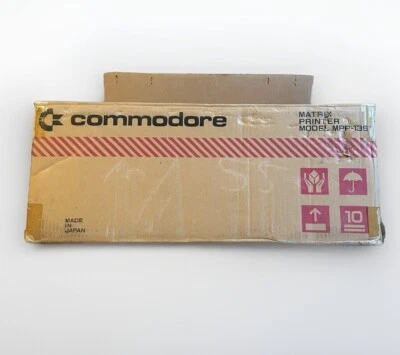 Commodore MPP-1361 Dot Matrix Tractor Bi-Directional Printer 5 Ribbons Original - Image 1 of 4