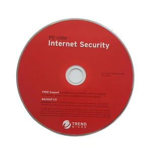 PC-cillin Internet Security Antivirus Backup CD - Trend Micro, for Dell PCs - Picture 1 of 4