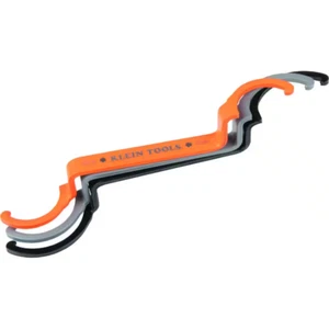 Klein Tools 3 Piece Conduit Lockout Wrench Set Tighten and Loosen Locknuts - Picture 1 of 12