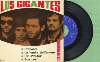 LOS GIGANTES / Proposta, Piri Ua, Son Cosi / BELTER 51.765 Pres Spain 1967 EP G+ Foto 1 de 4