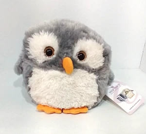 Warmies Cozy Plush - Owl Grey Large Scented Microwavable Heatable Toy w/Tags - Picture 1 of 7