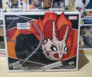 MARVEL KIDROBOT GHOST RIDER LABBIT 7'' VINYL TOY - Foto 1 di 2