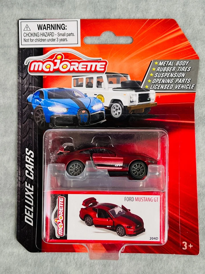 2022 Majorette 'Deluxe Cars' "Ford Mustang Fastback 1967" w/Collectors Box