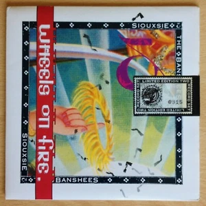 Vinyl 7" Siouxsie & the Banshees Wheels on Fire Limited Edition. Sheg 11 Sealed - Picture 1 of 4