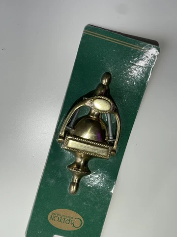 Door knocker vintage brass Georgian style door knocker NEW Sealed Cover