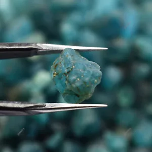 Natural Blue Apatite CERTIFIED 150.80 Ct Uncut Raw Rough Lot Loose Gemstone - Picture 1 of 10