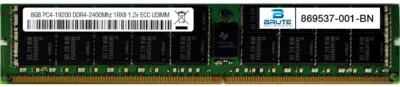 869537-001 - HP Compatible 8GB PC4-19200 DDR4-2400Mhz 1RX8 1.2v ECC UDIMM - Image 1 of 3