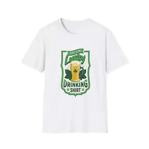 Lucky Drinking Shirt - St Patricks Day shirt - Picture 1 of 17