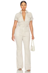 Good American Fit For Success Overall mit weitem Bein Knochen Größe 8 passt 5XL - Bild 1 von 6