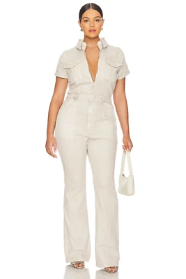 Good American Fit For Success Overall mit weitem Bein Knochen Größe 8 passt 5XL - Bild 1 von 4