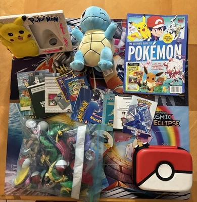 Vintage & Modern Pokemon Accessories Binders Plushy Coins Backpack Toys - Image 1 of 4