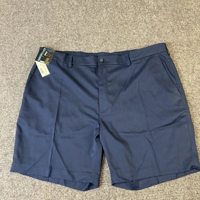 Roundtree & Yorke Shorts Mens 42 Dark Navy Performance Extreme Comfort Stretch - Image 1 of 4