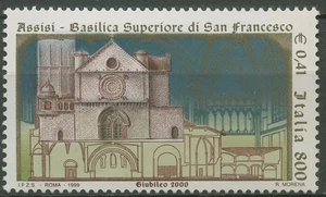 Italia 1999 Basílica de San Francisco Asís 2648 MNH. - Imagen 1 de 1