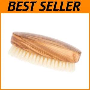 Men's Olivewood Hairbrush - Soft Bristles, German Made - Picture 1 of 8