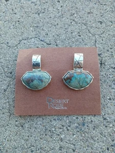 Minenfund von Jay King DTR Indianer Kupfer & Cuprit Sterlingsilber Ohrringe - Bild 1 von 3