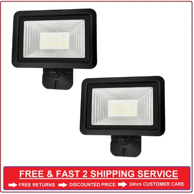 Luz de inundación LED integrada Westinghouse 5000 lúmenes, paquete de 2 Foto 1 de 4