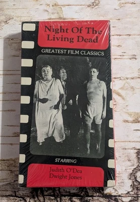 Night Of The Living Dead (1968 VHS) B/W Romero - 1988 Greatest Film Classics  - Image 1 of 4