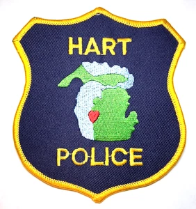 Patch polizia Hart Michigan - spedizione tracciata gratuita negli Stati Uniti! - Foto 1 di 1